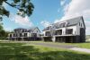 Neubau von 3 Mehrfamilienhäusern mit 22 modernen Eigentumswohnungen in Bredstedt - Ansicht