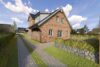 Westerland - Hochwertiger Neubau eines Einfamilienhauses - Südansicht mit Auffahrt